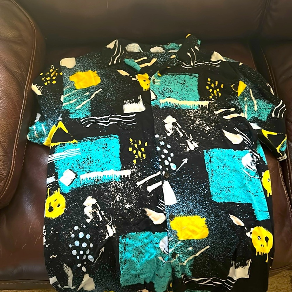 Funky Button-down Cool Pattern